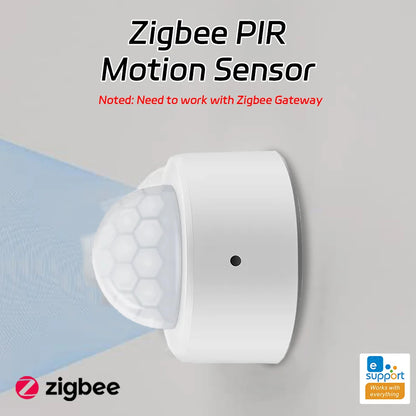 Zigbee PIR Motion Sensor PIR Infrared Detector Smart Home Security Alarm Ewelink App Control for Home Security