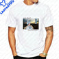 Men's T-shirts and Tank Tops - Hip-hop Rapper LIL XAN's Summer Short-Sleeved Men's and Women's Comfortable T-Shirts