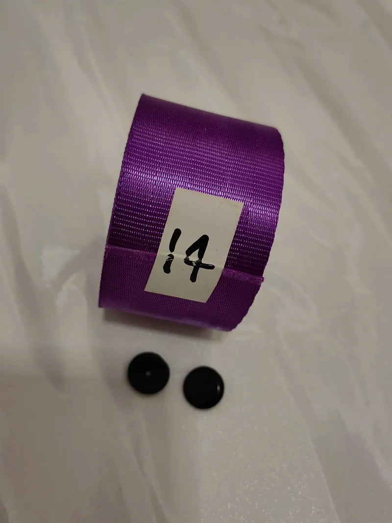 38 Colors 3.6M/Roll Car Modified Seat Belt Webbing Car High-Strength Polyester Seat Safety Belts Car Accessories