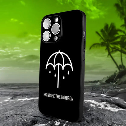 BMTH B-Bring Me The H-Horizons Phone Case For IPhone 15 16 13 Pro Max 14 12 11 Xr X 8 7 6 Plus Luxury Back Cover