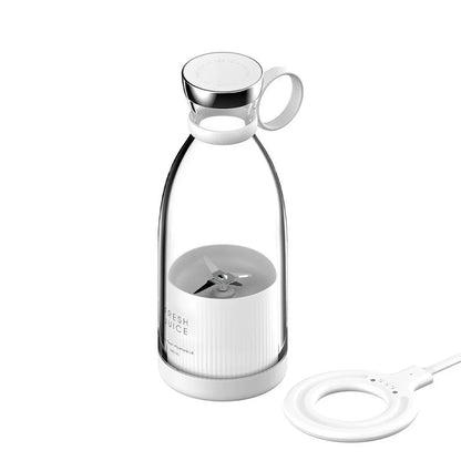 Ready Stock 350ml Fresh Juicer Mini Blender for Travel USB Juicer Cup Fruit Juice Mixer Portable Juicer Ice Crusher Smoothie