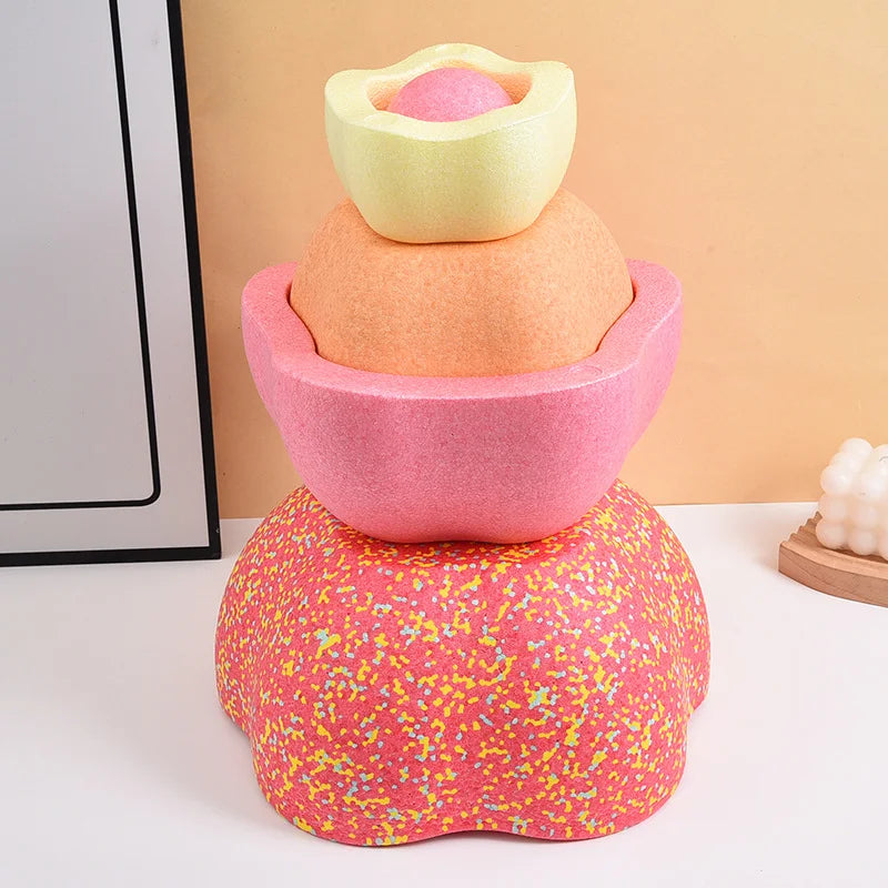 New Kids Balance Stapstones Toys Sensory Integration Foam Toys Stapstenenens Sports Balance stones