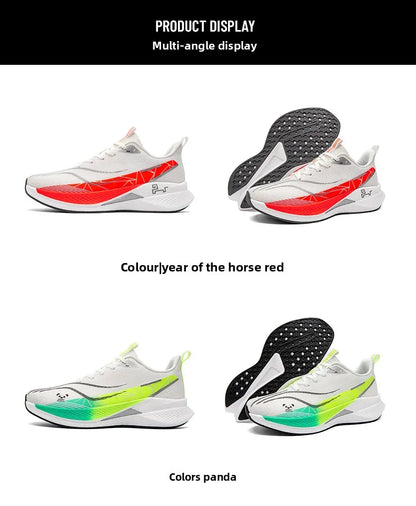 2026 New Chitu 9ro Carbon Fiber Plate Running Sneakers Lightweight Cushion Jogging Trainers Competition Sports Shoes Unisex