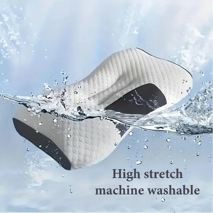 2Pcs Ergonomic Massage Neck Pillows Adjustable Orthopedic Contour Support All Season Comfort Sleep Pillow Core