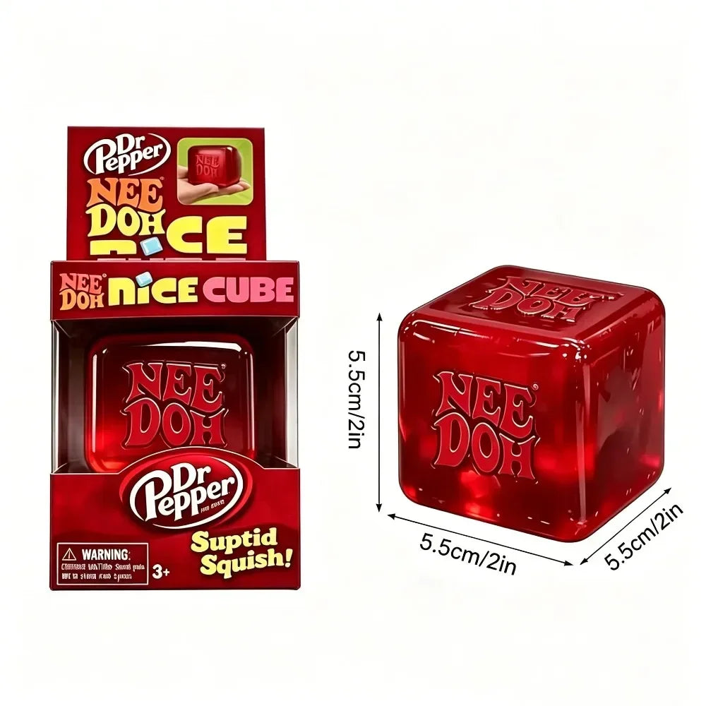 2026 New Needoh Nice Cube Sensory Stress Reliever Fidget Tool for Anxiety & Focus Desk Sensory Cube for Adults & Kids