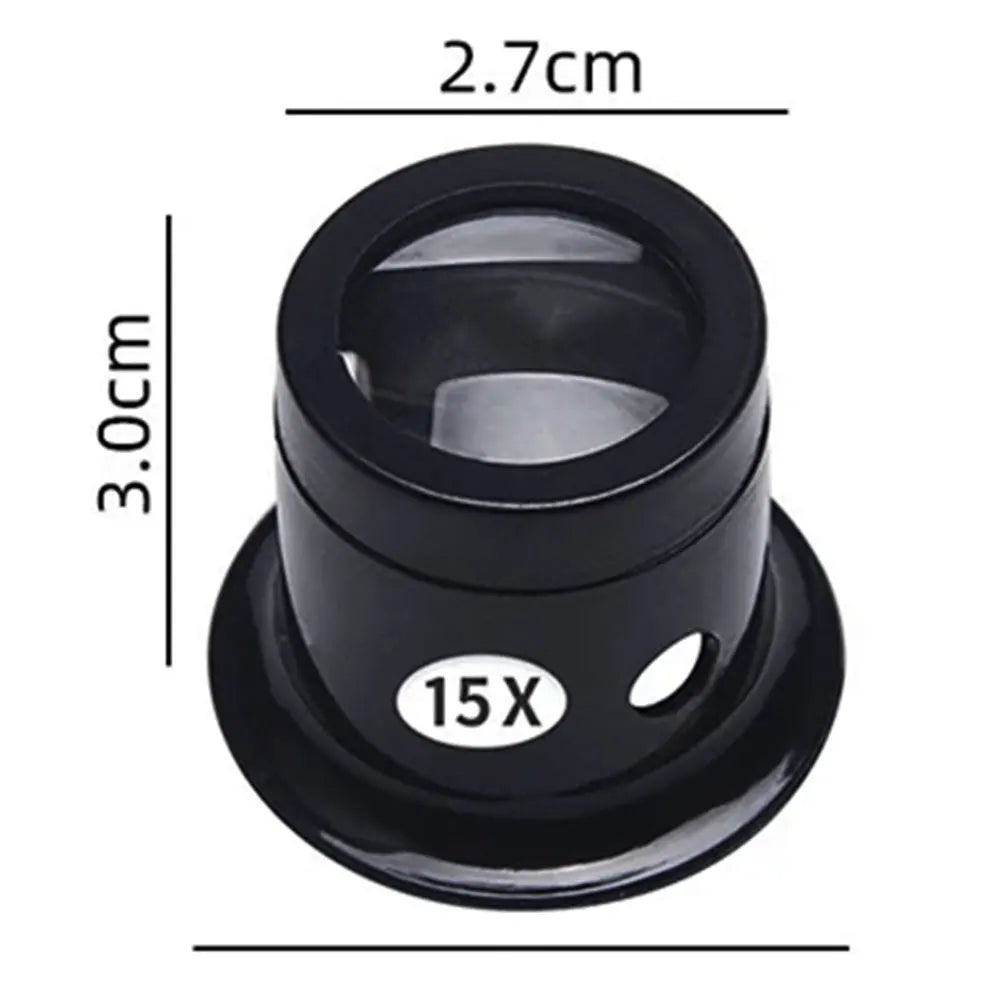 Watch repair tools, watch repair magnifiers 5 to 20 times, clock magnifiers, jewelry magnifiers, watch repair magnifier set 4pcs