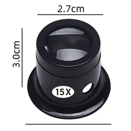 Watch repair tools, watch repair magnifiers 5 to 20 times, clock magnifiers, jewelry magnifiers, watch repair magnifier set 4pcs
