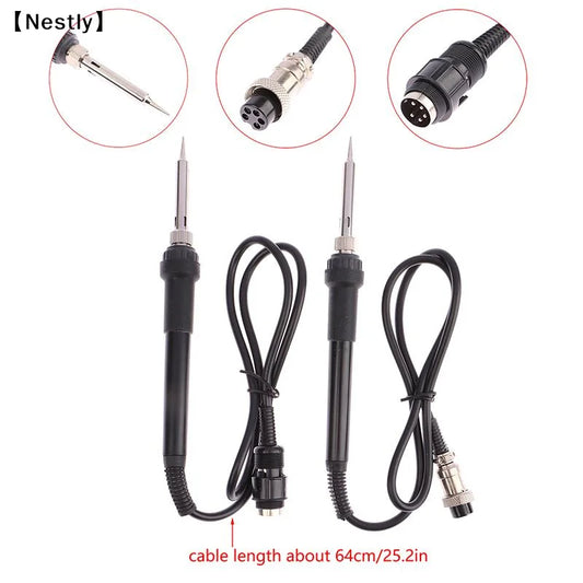 936 Electric Soldering Solder Iron Station 5pin Welding Hot 50W 24V Replacement Repair Tool  DIY Welding Kits〔Nest〕