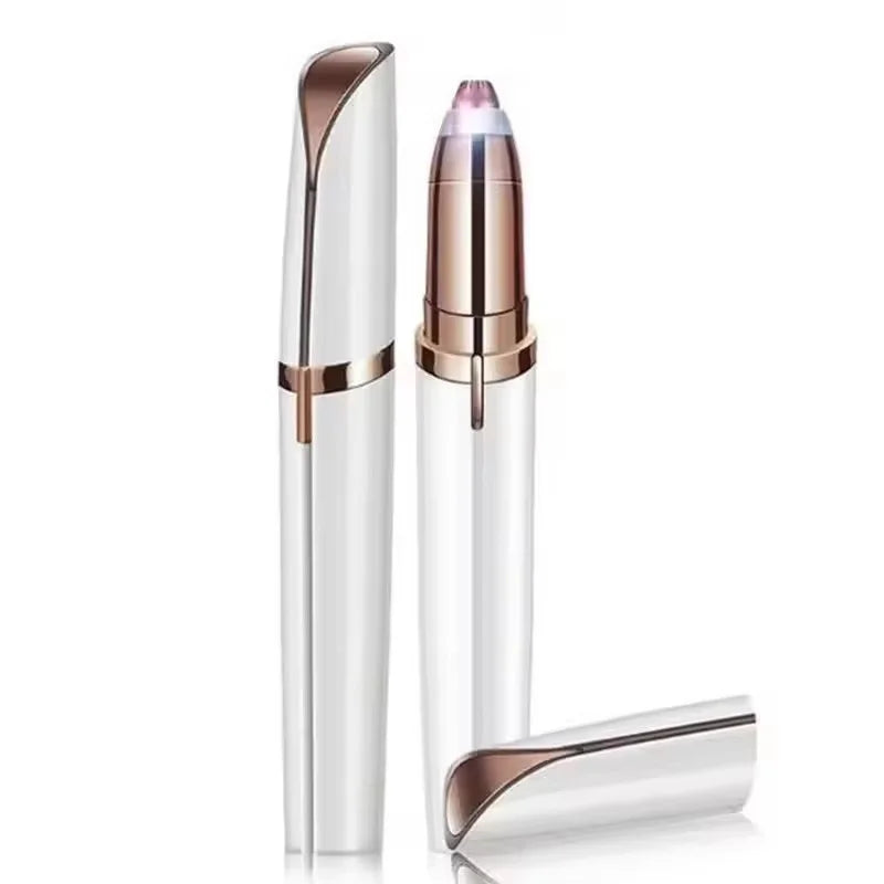 1-4Pcs Electric Eyebrow Trimmer Security Hair Removal Eye Brow Epilator USB Charger Mini Shaper Shaver Hair Removal Beauty