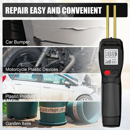PWG-2 500W Latest LCD Display Handheld Wireless Charging Plastic Soldering Iron with 200pcs Soldering Tips Repair Tool