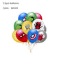 Avengers Marvel Party Decorations SuperHero Theme Tableware Kit Balloon Deco Happy Birthday Banner Supplies for Boys Favors Gift