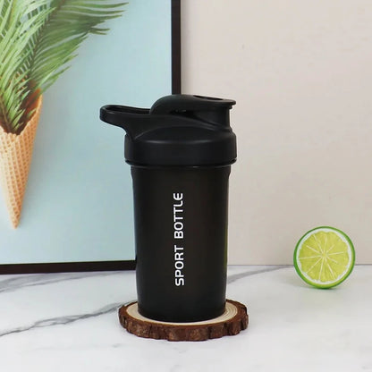 300ml Portable Protein Shaker Bottle, Leak Proof Water Bottle for Gym Outdoor Fitness Training, Sport Mixing Cup