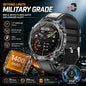 New 1400mAh Big Battery Smart Watch Men Outdoor GPS Flashlight IP68 Waterproof Bluetooth Call AMOLED Military Sports Smartwatch