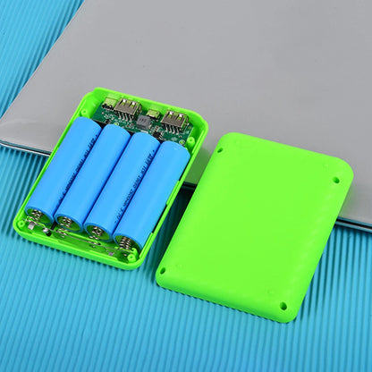 New Portable DIY Power Bank Box 4x18650 Battery Charger Case Fast Charging Case Solderless Power Bank Shell Batteries Charging