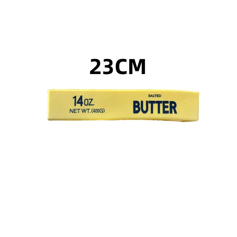 New Butter Stick Fidget Toys Squishy Elastic Cheese Stick Funny Decompression Stress Anxiety Relief Game Squeeze Prank Toy