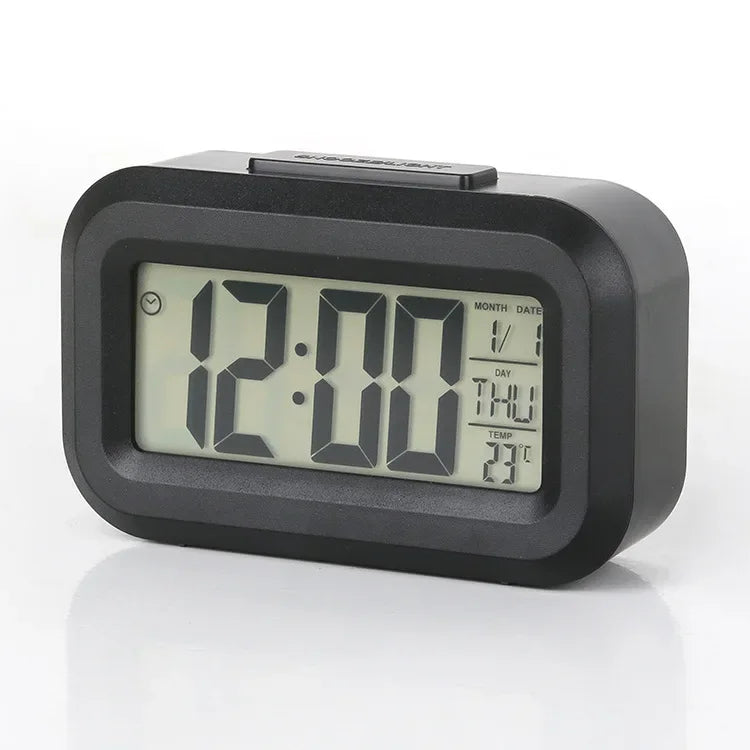 Digital Led Clock Household Bedside Battery Powered Multi-function Alarm Clock Desk Things for the Room Table Clocks Home Decor