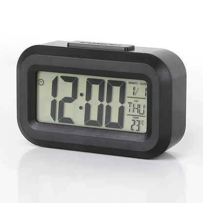 Digital Led Clock Household Bedside Battery Powered Multi-function Alarm Clock Desk Things for the Room Table Clocks Home Decor