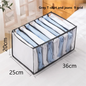 1pc Underwear Drawer Organizer Storage Box Foldable Closet Organizers Drawer Divider Storage Boxes For Underpants Socks Bra