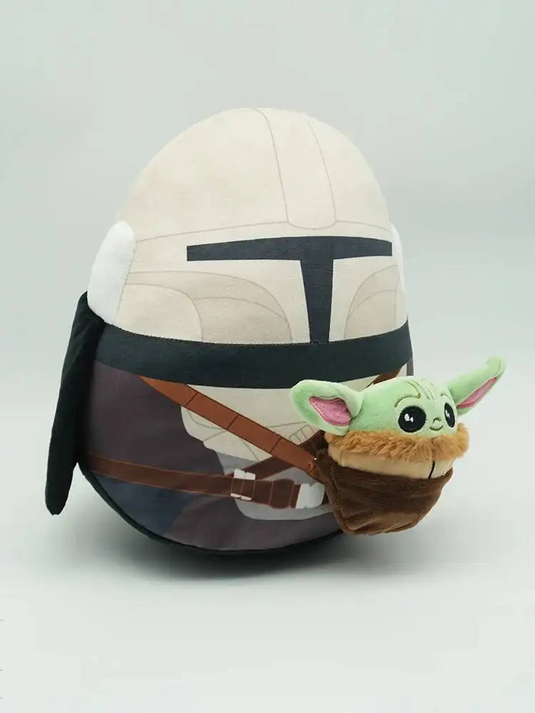 2026 New Movie The Din Djarin Mandalorians And Grogus Plush Soft Stuffed Collectible Cute Anime Peripheral Plushie Doll Toy Gift