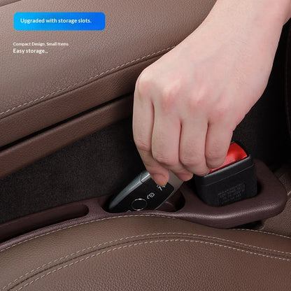 2PCS Car Seat Gap Storage Box Seat Gap Filler Strip Car Seat Side Pocket Organizer Auto Interior Decoration Supplies