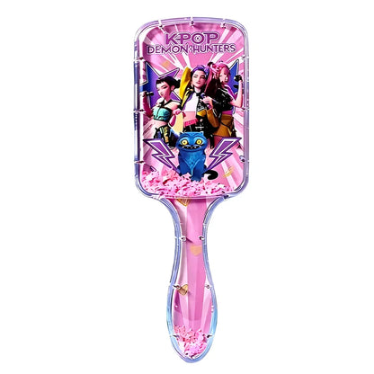 Anime Air Cushion Comb Cartoon Peripheral Massage Comb for Kpop Demon Hunters Household Fashion Girl Student Combs Fan Club Gift