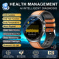 2026New Nursing Grade Health Smartwatches For Men Women Precision Detection Heart Rate Blood Fats Uric Acid ECG+PPG Smart Watch