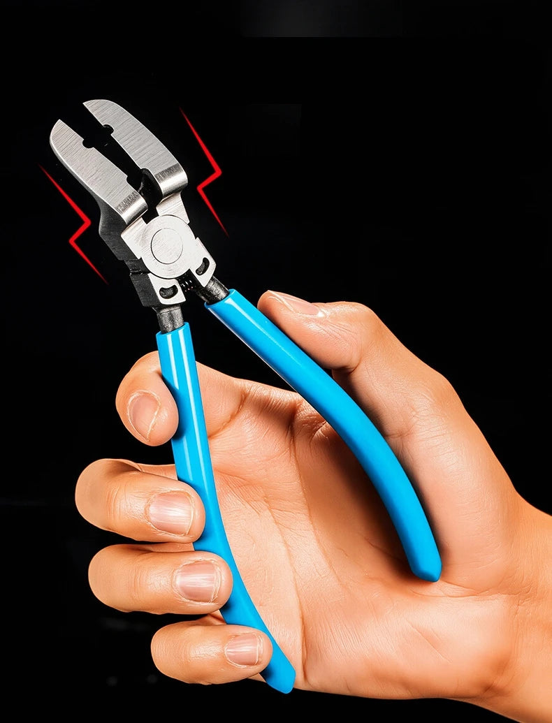 Multifunctional Car Clip Pliers Diagonal Pliers Car Rivet Tightening Pliers Wire Stripping Plier Staple Screwdriver Removal Tool
