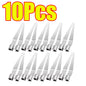 1-50Pcs Smooth Head Adjustable Soldering Repair Iron Plastic Smoothing Tip Head 45 Degree Elbow Welder Head for Welding Tools