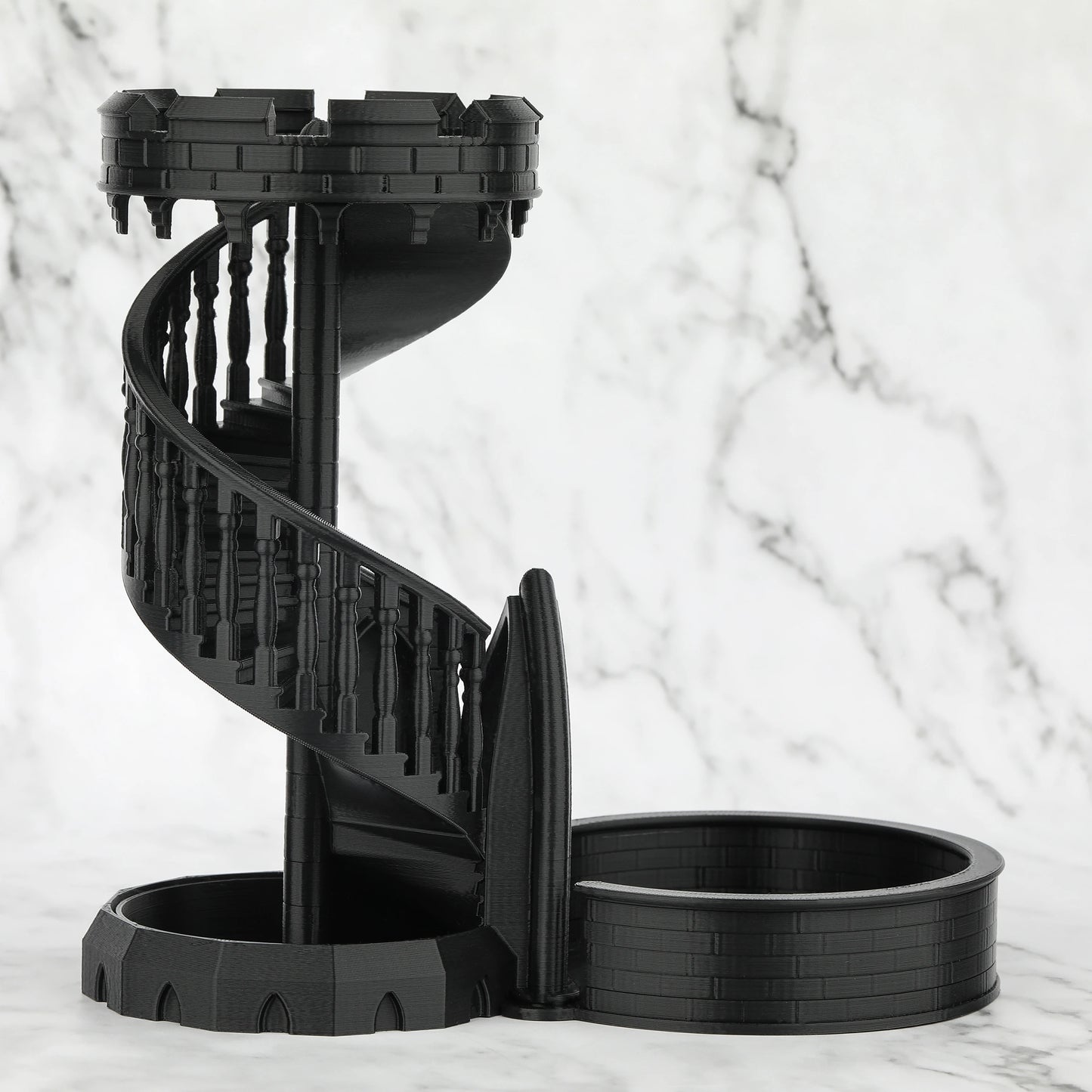 Dice Tower, RPG Collectible for Roleplaying Tabletop Games, Delivers Random Rolls Atmosphere to Every Session