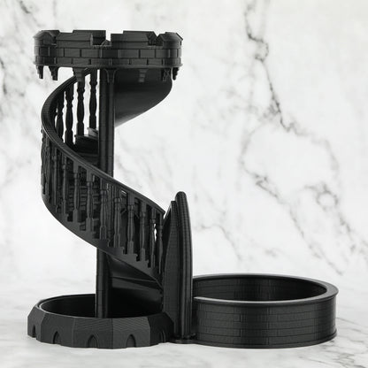 Dice Tower, RPG Collectible for Roleplaying Tabletop Games, Delivers Random Rolls Atmosphere to Every Session