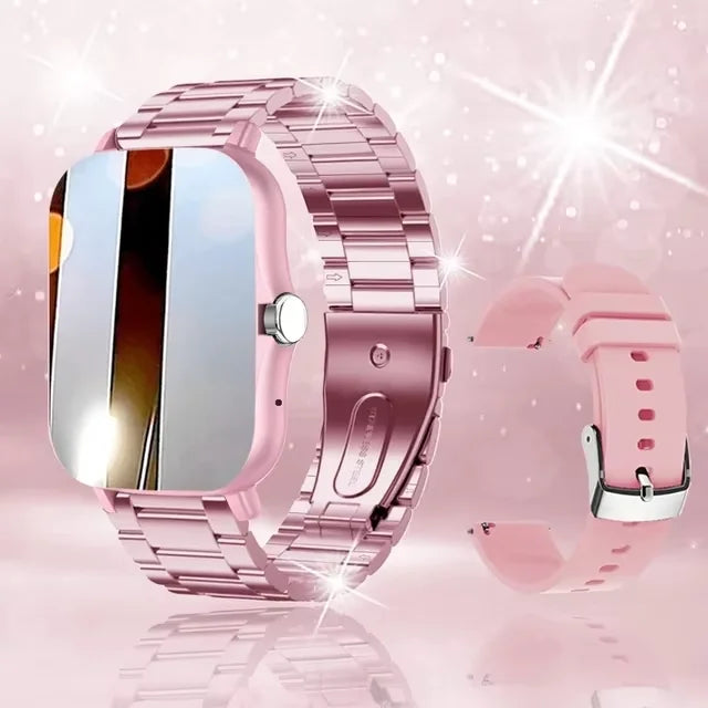 2026 New Smart Watch for Men Women Gift 1.83-inch Full Touch Screen Sports Fitness Watch Bluetooth Call Digital Smartwatch HW12