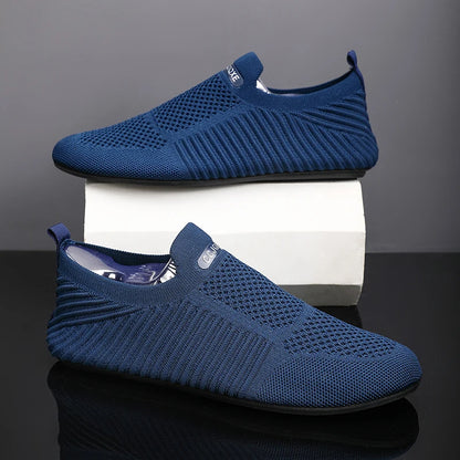 Spring and Summer Men's Loafers One-Piece Lazy Sneakers for Comfort and Convenience