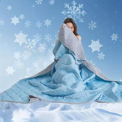 Grade A Cooling Summer Blanket for Bed Soft Breathable King Summer Quilt Queen Air Condition Comforter Lightweight Cool Duvet