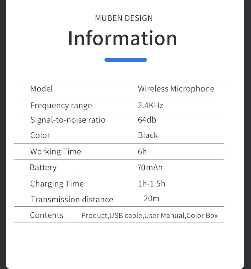 Basix 2.4G Wireless Stereo Lavalier Microphone Live Interview Outdoor Mini Noise Cancelling  for iPhone Android rotate Lapel Mic