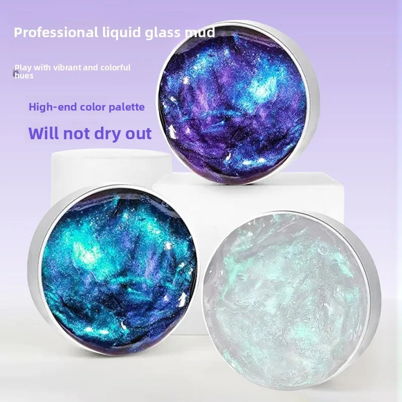 Colorful Non-Newtonian Liquid Decompression Toys Transparent Elastic Modeling Compound Non-Toxic Creative Crafts