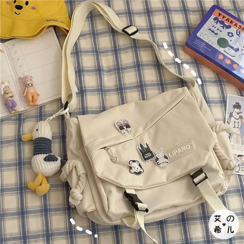 Popular Shoulder Bag Large Capacity Crossbody Bag Retro Workwear Postman Bags for Girls Handbags Fashion Casual rossbody Bags