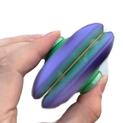 3D Printed Press-to-Spin Fidget BallOne Click Deform Fidget Spinner Ball, Smooth Rotating Stress Relief Sensory Toy