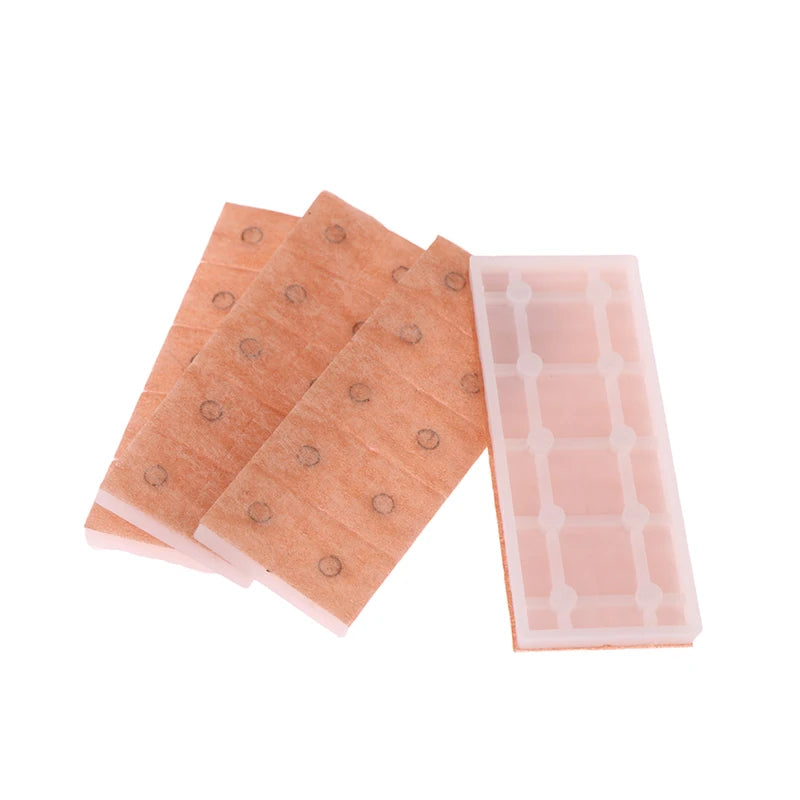【B】100Pcs/box Multi-Condition Ear Seed Acupressure Kit Press Needle Ear Seeds Acupuncture Vaccaria Plaster Needles