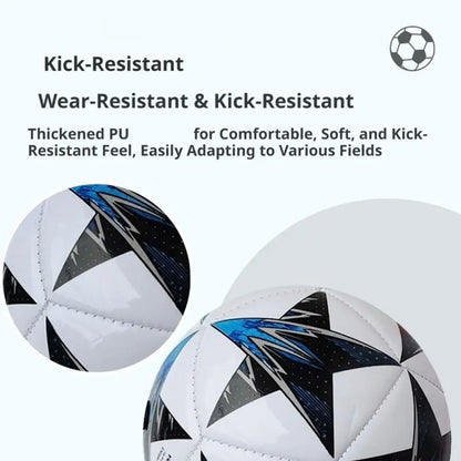 Size 2 Kids Mini Soccer Ball Machine Stitched Toddler Training Football Soft Lightweight Small Soccer Ball for Toddlers Youth