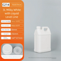 1/2/3/4/5/6/10L Plastic Airtight Bottle with Lid Food Grade HDPE Bucket Sealed Large-Capacity Oil Jerrican Gel Shampoo