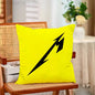 M-Metallica Band Pillow Cases for Bedroom Living Room Sofa Home Decor Polyester Cushion Cover with Zipper