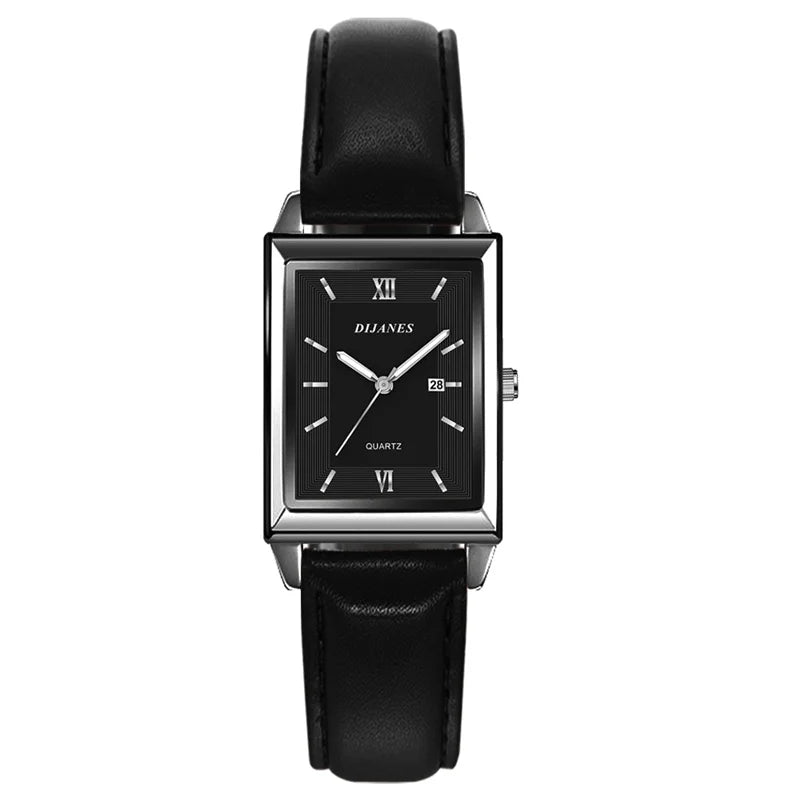 Men's Calendar Date Sport & Leisure Leather Clock 2023 Luxury Business Golden Stainless Steel Mesh Band Quartz Man Watches