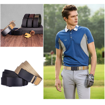 Automatic Buckle Light Comfortable Nylon Military Belt Outdoor Hunting Multifunctional Tactical Canvas Belt High Quality Men Bel