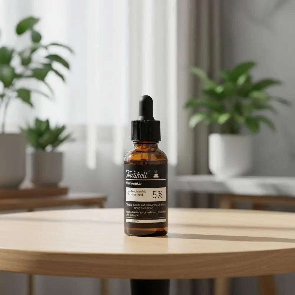 Teashell Serum 5% Niacinamide & Arbutin 30ml Fade Dark Spots Skin Moisturizing Hydration Sensitive Skin