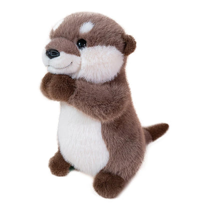 1PC 25/35cm Otter Plush Toy Arm with Magnetic Force Cute Stuffed Soft Animal Doll for Birthday Gift And Decor