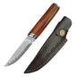 Wood Handle Damascus Steel Boning Fruit KnifeDamascus Knife BBQ Cleaver Meat Vegetables Slicing Fish Kitchen Knives Chef Knife