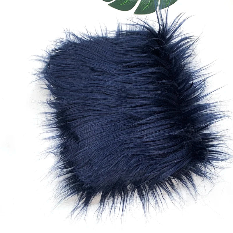 8cm Pile Length Imitation Fur Fabric Diy Cosplay Clothing Hairy Fur Fabric Bundle Long Hair Plush Fabrics By Meters Liquidations