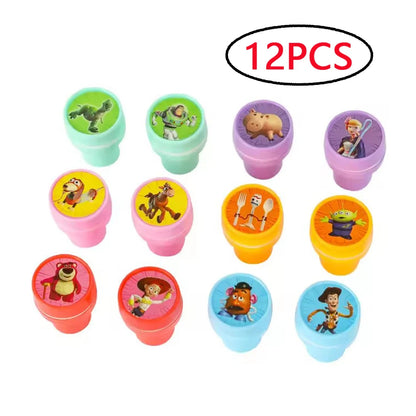 2026！！12PCS/set Sonic Seal Anime Figure Peripherals Cute Children Cartoon Seal Toys Multiple Patterns Boys Girls Birthday Gifts