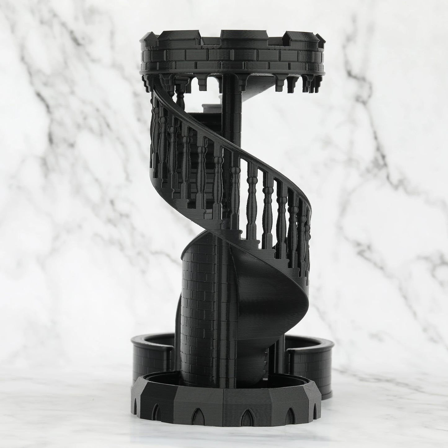 Dice Tower, RPG Collectible for Roleplaying Tabletop Games, Delivers Random Rolls Atmosphere to Every Session