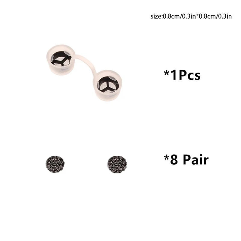 Comfortable Nose Invisible Nasal Filters Anti Air Pollution Pollen Allergy Mask Removable Nose Dust Filter